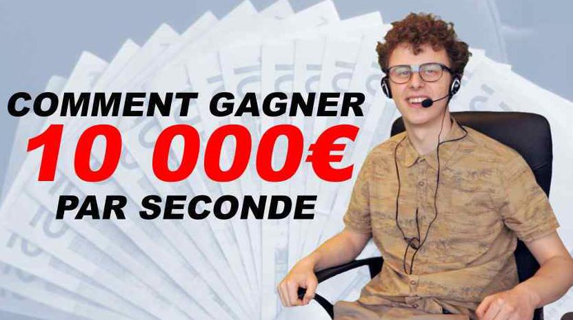 guadagnare 10.000 euro al secondo
